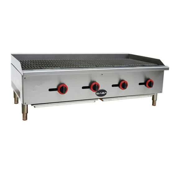 Heavy Duty Commercial Stainless Steel 48" Gas Charbroiler