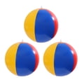 thumbnail image 1 of CIMAXIC beach balls 3Pcs Inflatable Beach Balls For Swimming Pools Party Playing Kids Children Beach Toys (Random Color),14.57"X14.57"X0.2", 1 of 5