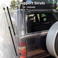 thumbnail image 2 of Unique Bargains Lift Supports Struts for Chevrolet Trailblazer 2002-2009 Sport Utility No.15093450 Rear Window Glass Gas Spring Black 2 Pcs, 2 of 7