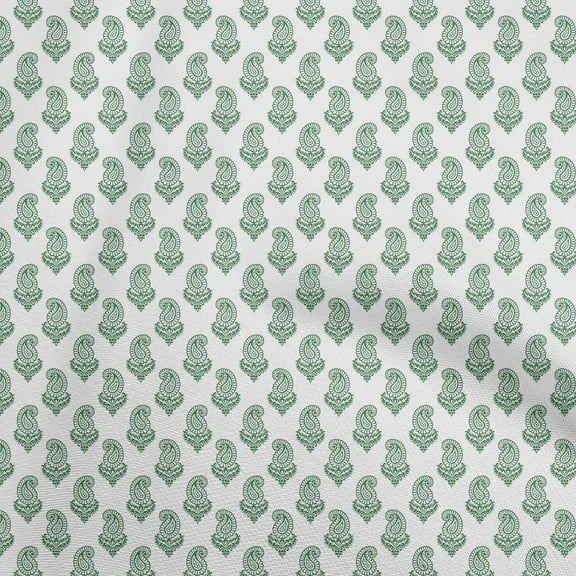 oneOone Viscose Chiffon Green Fabric Block Sewing Fabric By The Yard Printed Diy Clothing Sewing Supplies 42 Inch Wide