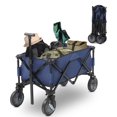 thumbnail image 1 of Zimtown Carro Plegable Carro Plegable Carro Utilitario, Azul, 1 of 8