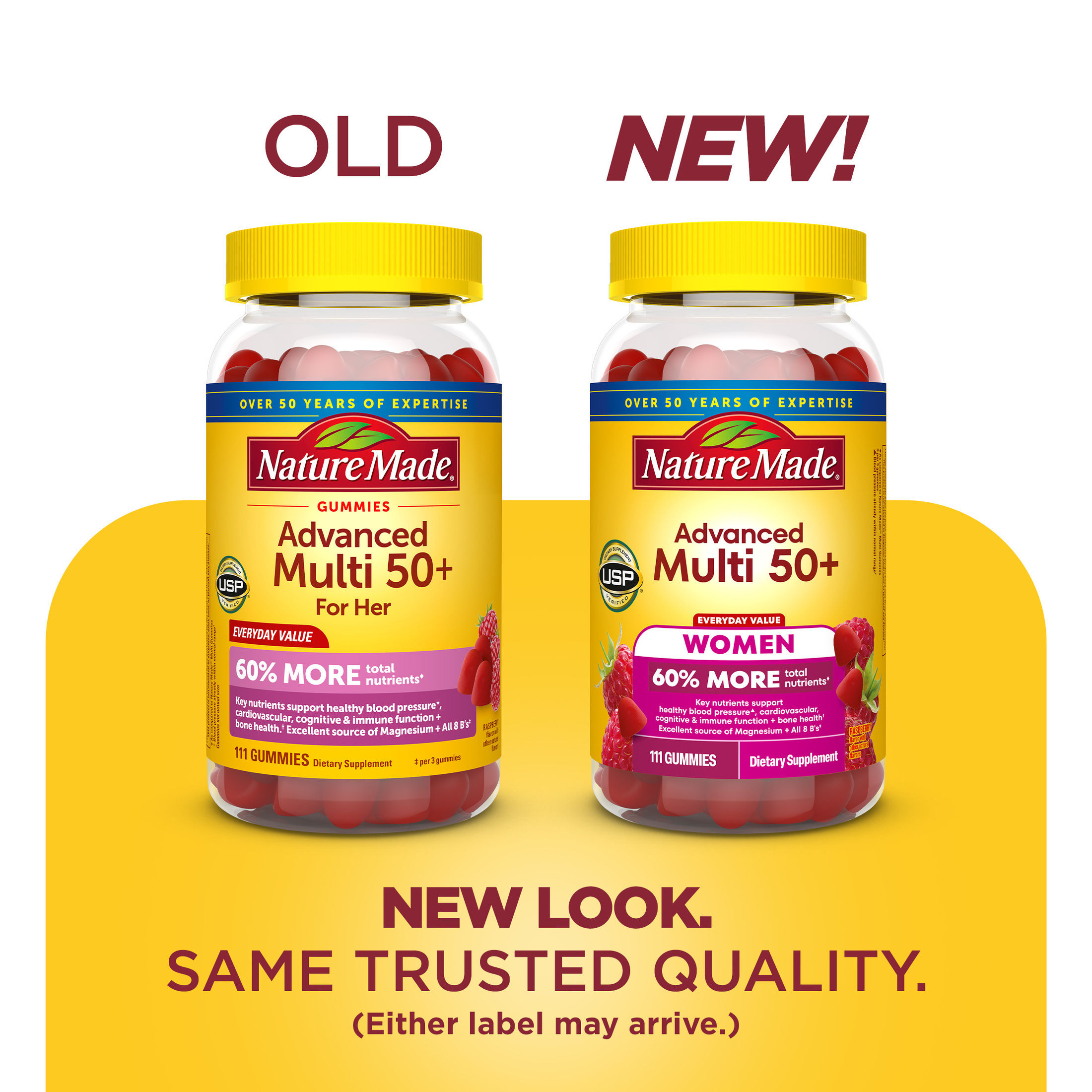 Nature Made Advanced Multivitamin Gummies 50+ for Women photo 4