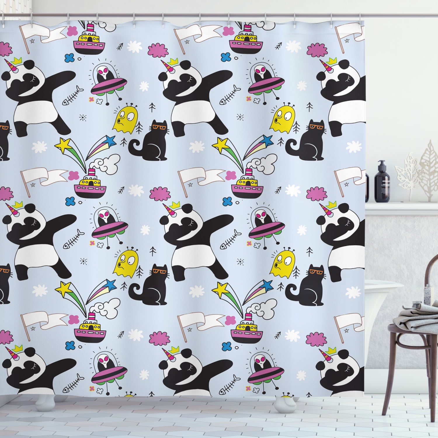 Emoji Peva Shower Curtain 72" x 72" Kids Family Funny Monkey Lips Silly Poo NEW 