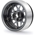 thumbnail image 7 of RCLIONS 4pcs Aluminum Alloy 2.2inch Beadlock Wheels Rims for Axial Wraith SCX10 TRX4 1/10th RC Rock Crawler Car (Titanium), 7 of 7