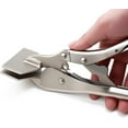 thumbnail image 3 of 10 Inch Locking Pliers Adjustable Wear Resistant Flat Head Vise Locking Grip Pliers Multifunction Welding Clamps Hand Tools, 3 of 8