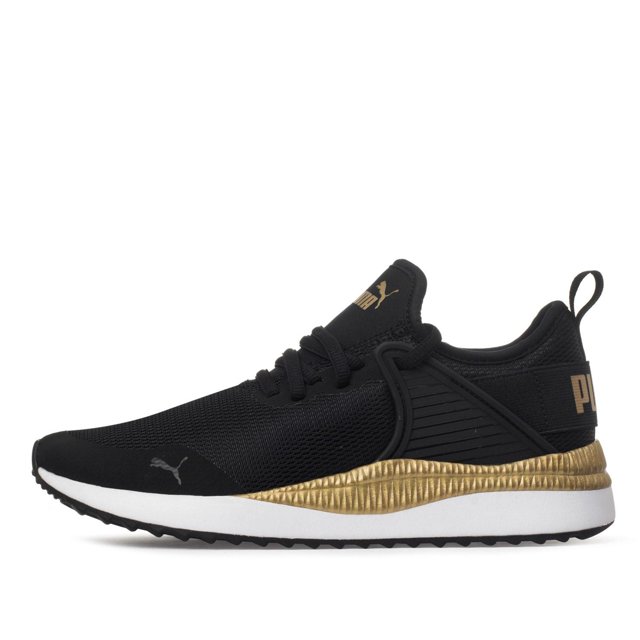 Tenis Puma Pacer Next Cage Metallic 36806603 Negro Mujer 25.5