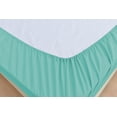 thumbnail image 4 of Rayon Bamboo Sheets Set Twin XL Aqua Sheets Deep Pocket 3 Piece, 4 of 4
