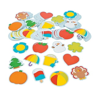 Alphabet Letters and Numbers Bulletin Board Cutouts (144 Count