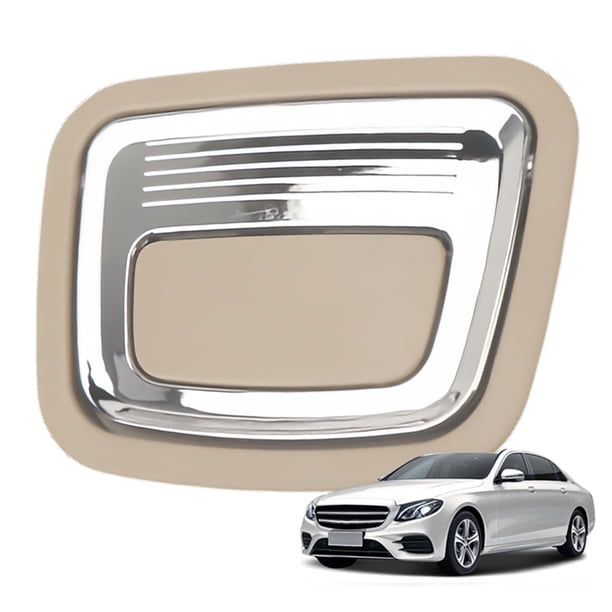 Alfombrilla para Trasero Coche Alfombra Mercedes Clase A B C (Beige)