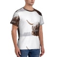 thumbnail image 5 of Rocae Yak for Men's Moisture-Wicking Crew Tee - T-Shirt for Sports, Outdoor Activities, and Casual WearLarge, 5 of 9