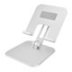 thumbnail image 3 of Soporte Para Teléfono, Soporte Para Tableta De ángulo Ajustable Aleación De Aluminio Plata Para Sala De Estar Para El Hogar Para La Oficina Amonsee Cell Phone Holder, 3 of 8