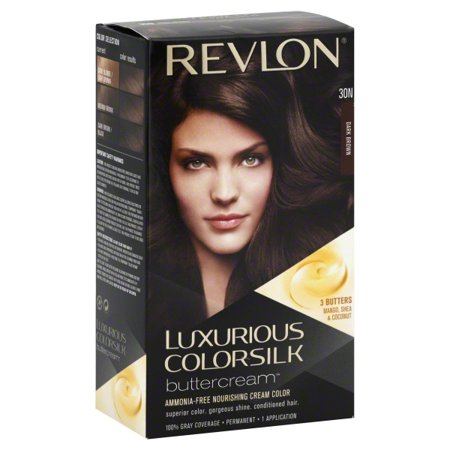 Revlon Luxurious Colorsilk Buttercream Hair Color Dark Brown
