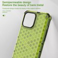 thumbnail image 3 of Étui de Protection Robuste Design Nid d'Abeille Incassable Translucide, Compatible avec Étui iPhone13pro, 3 of 5