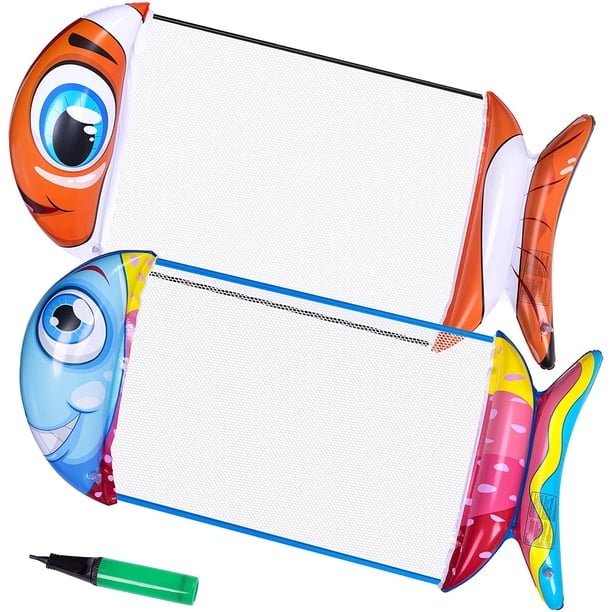 HTOOQ 2 Pack Pool?Floats?Inflatable?Fish?Hammock?for?Adult Size?4HTOOQ ...
