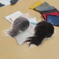 thumbnail image 2 of MasteelfCA 4pcs Plush Faux Fur Fabric Pre-cut Strips Fluffy Fuzzy Craft Fur for Gnomes Beard, 2 of 7
