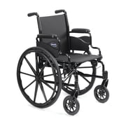 Invacare 9000 SL Lightweight Wheelchair 18 Inch Wide Seat with Full Length Arms for Adults