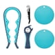 thumbnail image 1 of Beer Bottle Opener 5-In-1 Bottle Opener 4-In-1 Multi-Purpose Can Opener Set, 1 of 5