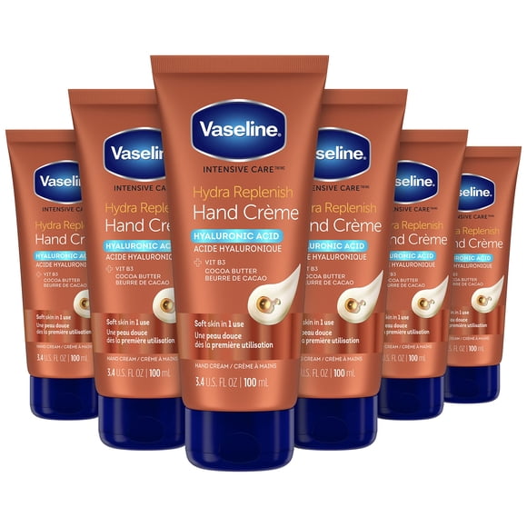 Crema de manos Vaseline Intensive Care Hydra Replenish 100 ml x6