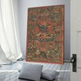 thumbnail image 3 of Póster estético de la habitación del dios de la riqueza tibetano Thangka, impresión artística, pintura de pared, carteles de lienzo, regalos, decoración moderna para dormitorio, 12 x 18 pulgadas (30, 3 of 6