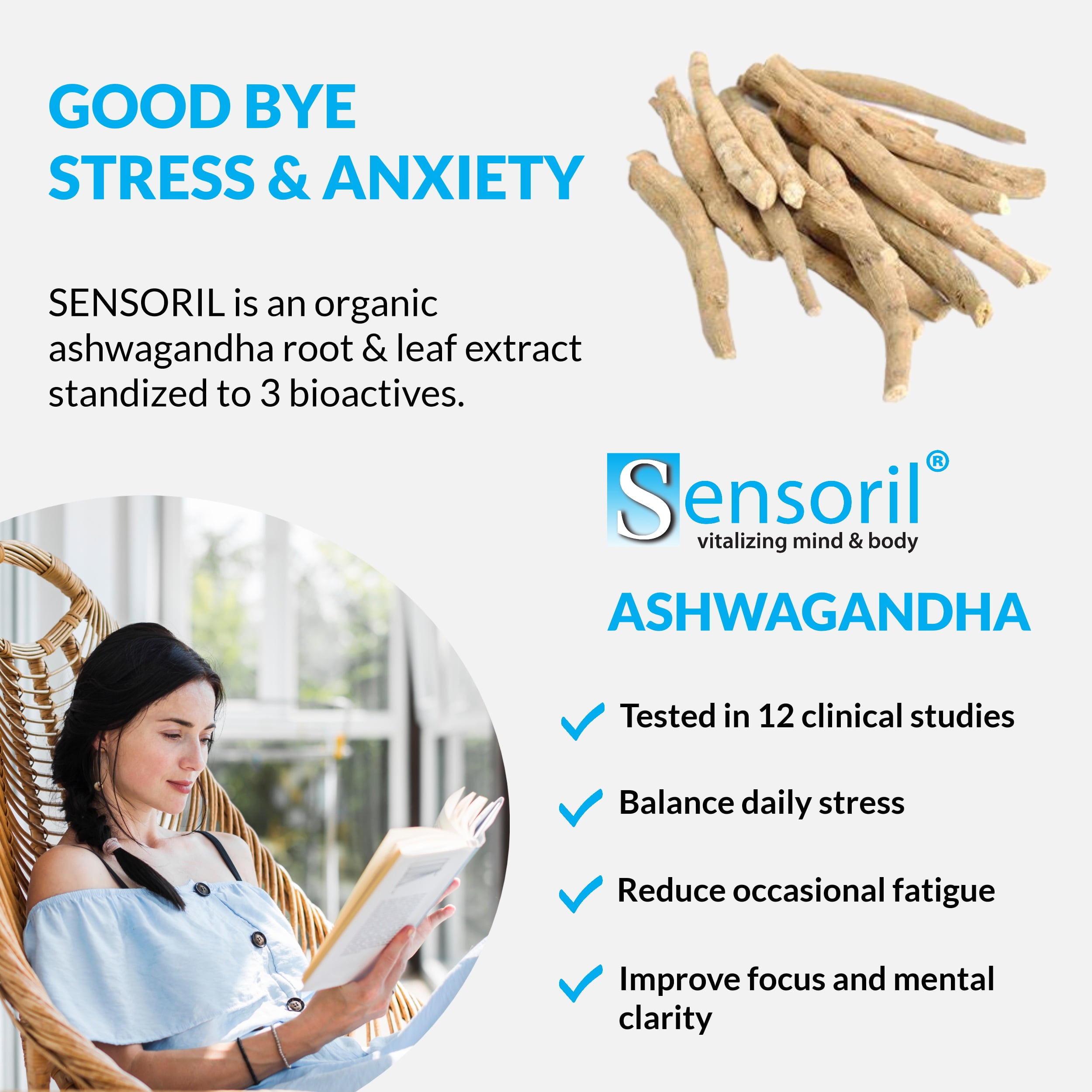 Organic Ashwagandha Saffron Supplements - Anti Anxiety, Stress Relief, Sleep Aid, Mood Enhancer, Calm Happy Pills Probiotics Theanine Rhodiola Support Serotonin, Dopamine, Cortisol, 30 Vegan Capsules