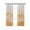 Orange, variant on Navy Blue Ombre Mountain Blackout Curtains, Light Blocking Print Window Curtains, Nature Abstract Art Marble Thermal Insulated Window Drapes for Living Room Kitchen Cafe 2 Panels, 104"W x 52"L