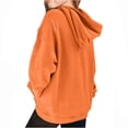 thumbnail image 5 of Bixock Toddler Girls Hoodies,Girls Long Sleeve Tops,Kids Crewneck Pullover Hooded Solid Color Thin Sweatshirt With Drawstring Windproof Soft Warm Everyday Wear Girls Clothings, 5 of 7
