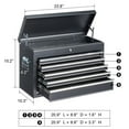thumbnail image 5 of 5-Drawer Tool Chest Metal Tool Storage Cabinet Tools Storage Cabinet Organizer, 5 of 9