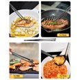 thumbnail image 3 of Pinzas de cocina Bundlepro, finas, largas, 30 cm y 25 cm, acero inoxidable, 3 of 7