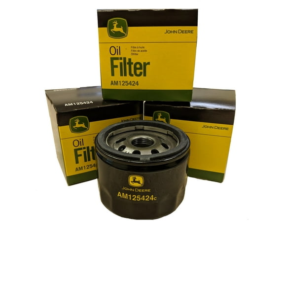 John Deere Original Equipment Oil Filter #AM125424 (Qty 4)