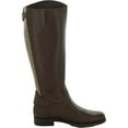 thumbnail image 3 of Sam Edelman Womens Mikala Leather Riding Knee-High Boots, 3 of 4