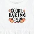 thumbnail image 4 of Inktastic Christmas Cookie Baking Crew with Oven Mitts Girls Baby Dress, 4 of 5