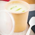 thumbnail image 3 of Bio Tek 26 oz Round Kraft Paper Soup Container - 25 count box, 3 of 3