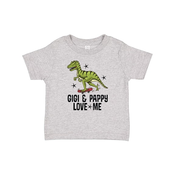 Inktastic Gigi and Pappy Love Me Grandson Boys Baby T-Shirt