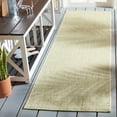 thumbnail image 2 of Safavieh Courtyard Naomi Geometric Indoor/Outdoor Runner Rug, Beige/Green, 2'3" x 8', 2 of 9