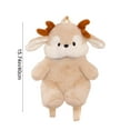 thumbnail image 3 of Winter Savings karymi 15.7 in Adorable Christmas Plushes Elks Doll Backrest Pillow Ideal Christmas Gift for Kids Adults House Decor Winter Savings Clearance Sales, 3 of 6