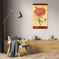 thumbnail image 3 of Charlene Audrey 12x24 Gallery Wrapped Canvas Wall Art Titled - Dahlia IV, 3 of 4