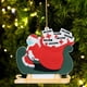 thumbnail image 3 of Vacunas Colgante Material plástico Vacunado Adorno de árbol de Navidad de Navidad Decoración colgante añadir atmósfer C Yotijar Colgante de Santa Claus, 3 of 7