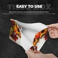 thumbnail image 5 of Lsque Thanksgiving With Autumn Printed Long Tissue Box Cover Holder, Facial Paper Organizer Dispenser,Triangle with Bottom Belt, PVC Leather Decorative Organizer, 5 of 9