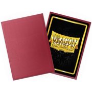 Dragon Shield Standard size TCG card sleeves, 100ct. Matte Sleeves - Blood Red color