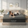 thumbnail image 5 of SogesHome 12 inch Gel Memory Foam Mattress with Removable Washable Cover, Medium Firm, Mattress in a Box, Queen Size, Gray, 5 of 8