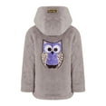 thumbnail image 2 of Alvivi Kids Girls Fleece Jacket Coat Full Zip Hoodie Sweater Warm Outerwear 6-14 Grey 12, 2 of 5