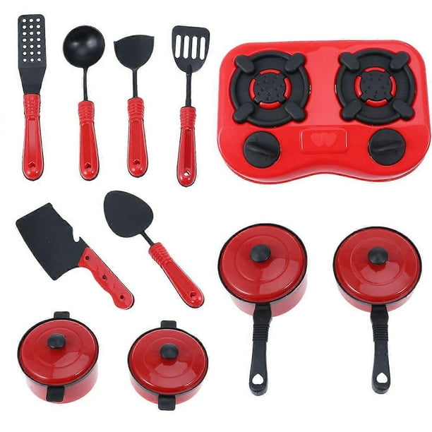 11Pcs Children Mini Kitchen Utensils Cooking Educational Toys For Creative Playtime Simulation Design