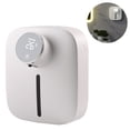 thumbnail image 2 of Dispensador automático de jabón, dispensador de jabón recargable sin contacto montado en la pared para jabón espumoso, dispensador de desinfectante de manos con pantalla de temperatura, 2 of 8