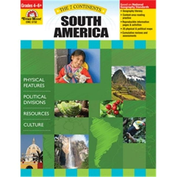 Evan-Moor Educational Publishers 3732 les 7 Continents - Amérique du Sud