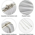 thumbnail image 2 of Kwuty Evening Clutch Purses - Women's Evening Bag Party Purses Handbag for Cocktail/Prom/Party/Wedding/Formal, 2 of 7