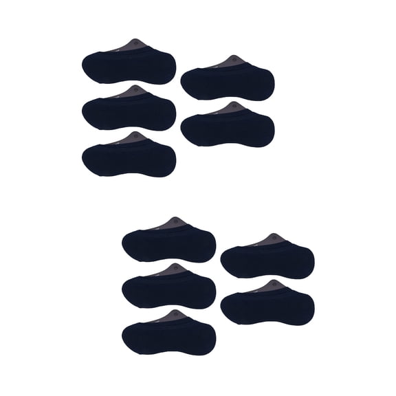 CIMAXIC  10 Pairs Breathable Anti Slip Low Cut Socks for Men 7.9×2.8×0.3in