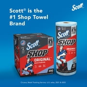 Scott Multi-Purpose, Shop Towel, 2 Rolls, 55 Sheets Per Roll (110 Total Sheets)