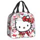 thumbnail image 1 of Bolsa de comida portátil, bolsa de almuerzo con dibujos de Hello Kitty, bolsa de almuerzo con aislamiento, bolsa de almuerzo para estudiantes, 1 of 1