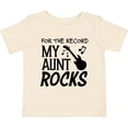 thumbnail image 3 of Inktastic For the Record, My Aunt Rocks Boys or Girls Baby T-Shirt, 3 of 5