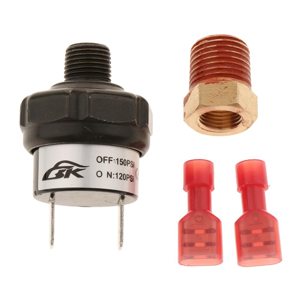 Pressostat Compresseur D'air 120-150 Psi 1/4 NPT - Interrupteur Robuste Heavy Duty Neuf